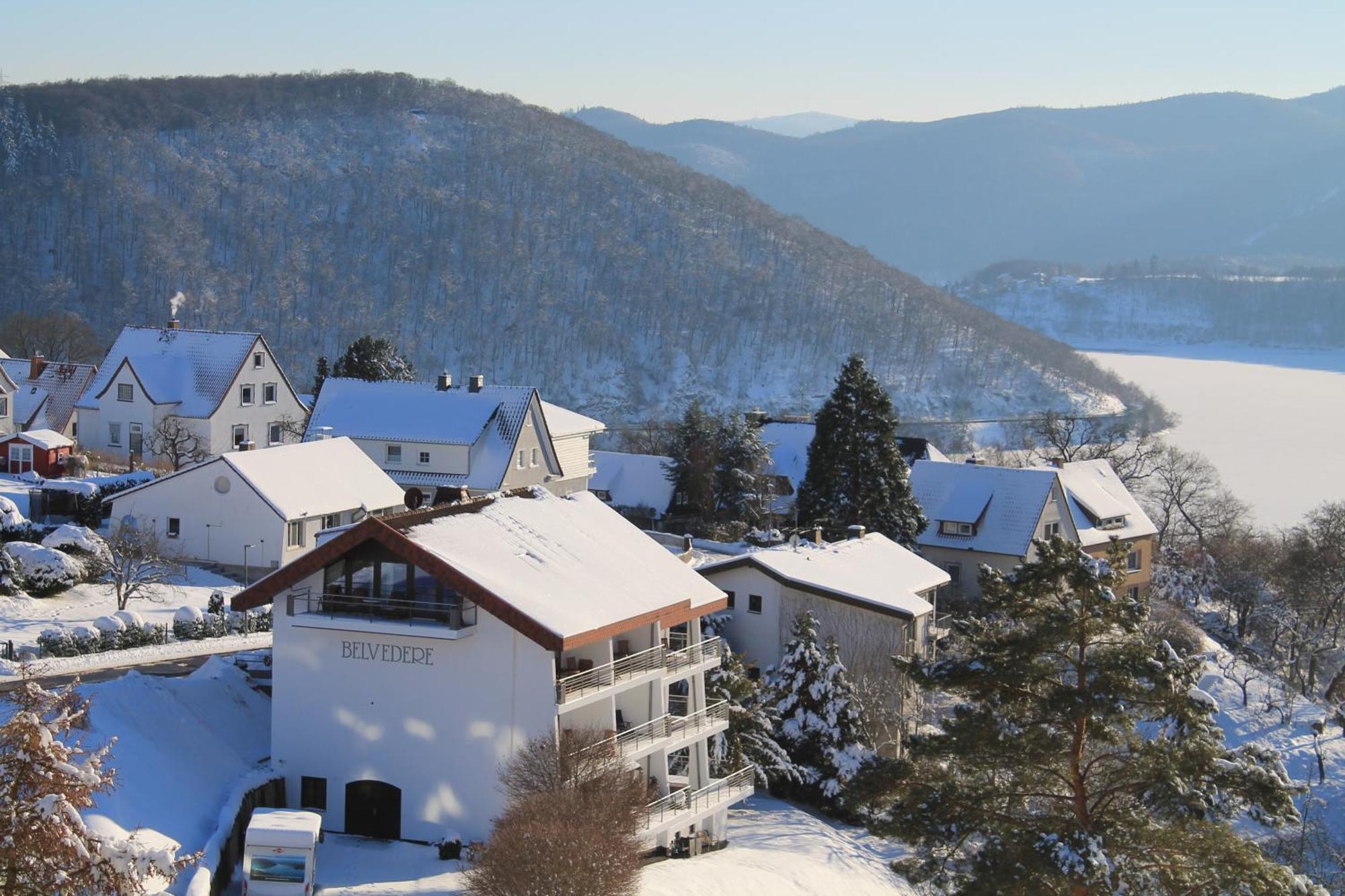 Belvedere Appart & Chalet - Ihr Zuhause Auf Zeit Am Edersee - Ihr Geschenk Die Gaestecard Grimmheimat Waldeck  Exteriér fotografie